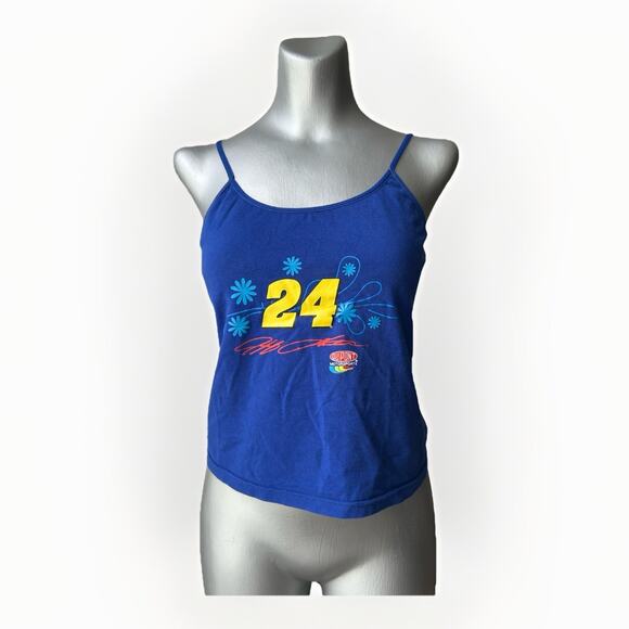 Vintage Y2K Jeff Gordon #24 NASCAR Cami Shelf Bra Winner’s Circle Ladies Large - Picture 2 of 10